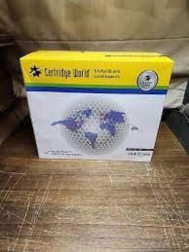 DESCRIPTION: (1) INK CARTRIDGE BRAND/MODEL: CARTRIDGE WORLD #CH-B-CC364X INFORMATION: BLACK RETAIL$: $152.28 EA QTY: 1