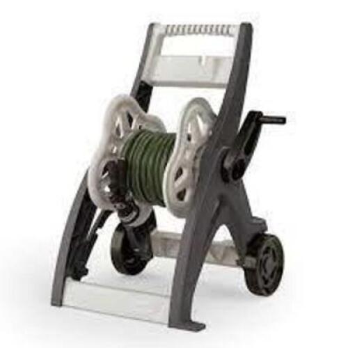 DESCRIPTION: (1) HOSE REEL CART BRAND/MODEL: SUNCAST HOSEMOBILE INFORMATION: GREY SIZE: 175 FT RETAIL$: $30.00 EA QTY: 1