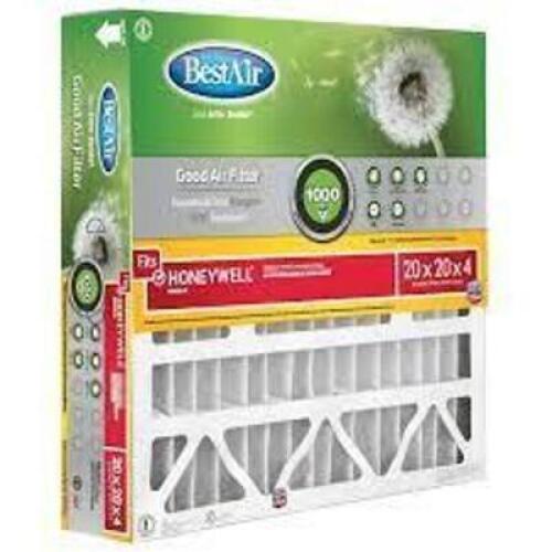 DESCRIPTION: (3) FURNACE FILTER BRAND/MODEL: BEST AIR AIR HANDLER #HW2020-8R SIZE: 20X20X4 RETAIL$: $27.02 EA QTY: 3
