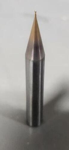 DESCRIPTION: (15) SOLID CARBIDE BALL END MILL BRAND/MODEL: WALTER PROTOTYP 3D3157 SIZE: 1mm RETAIL$: $21.90 EA QTY: 15