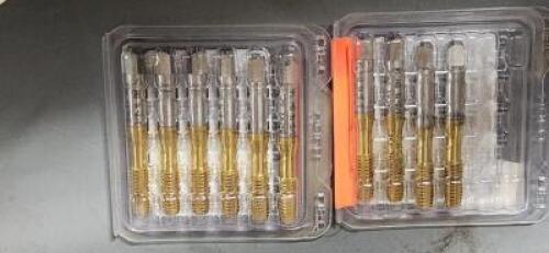 DESCRIPTION: (9) BOTTOMING THREAD FORMING TAPS BRAND/MODEL: BALAX 13446-TIN SIZE: 3/8-16 UNC RETAIL$: $27.26 EA QTY: 9