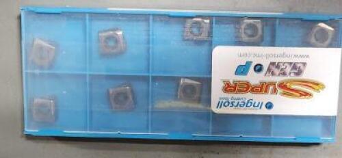 DESCRIPTION: (10) DGM314 CARBIDE MILLING INSERT BRAND/MODEL: INGERSOLL DGM314R004 IN2505 RETAIL$: 28.89 PER INSERT QTY: 10