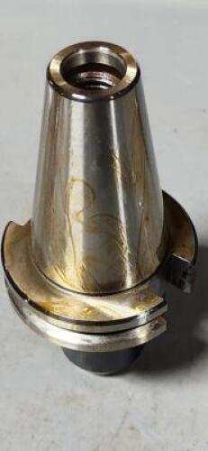 DESCRIPTION: (1) CAT 40 V-FLANGE END MILL HOLDER BRAND/MODEL: TMX 7-185-4123 SIZE: CAT 40 RETAIL$: $85.00 QTY: 1