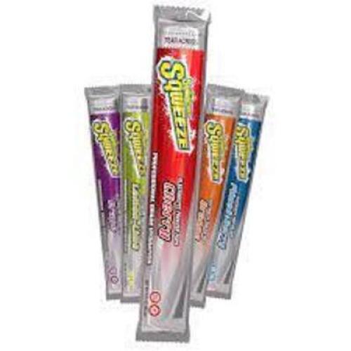 DESCRIPTION: (6) PACKS OF (10) FREEZER POPS BRAND/MODEL: SQWINCHER INFORMATION: 5 FLAVORS SIZE: SUGAR FREE RETAIL$: $5.00 EA QTY: 6