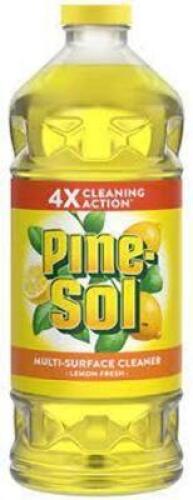 DESCRIPTION: (2) MULTI-SURFACE CLEANER BRAND/MODEL: PINE-SOL INFORMATION: LEMON SIZE: 1 QT RETAIL$: $4.78 EA QTY: 2