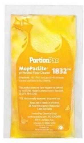 DESCRIPTION: (1) CASE OF(4) BOXES OF (60) MOPAC LITE AUTO SCRUBBER BRAND/MODEL: PORTIONPAC #1018 SIZE: 2.75 FL OZ RETAIL$: $184.00 EA QTY: 1