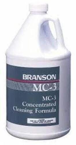 DESCRIPTION: (2) METAL CLEANER BRAND/MODEL: BRANSON MC3 #3KWG4 SIZE: 1 GALLON RETAIL$: $40.00 EA QTY: 2