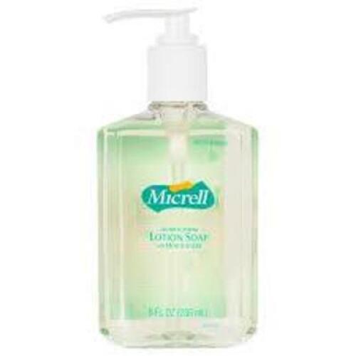 DESCRIPTION: (6) ANTIBACTERIAL LOTION SOAP WITH MOISTURIZERS BRAND/MODEL: SKILCRAFT MICRELL SIZE: 12 FL OZ RETAIL$: $12.00 EA QTY: 6