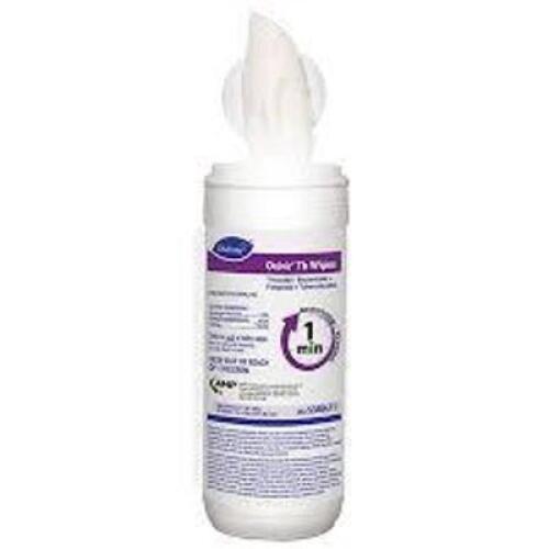 DESCRIPTION: (6) DISINFECTING WIPES CANISTER BRAND/MODEL: OXIVIR TB WIPES SIZE: 7X8 60 WIPES PER CONTAINER RETAIL$: $20.43 EA QTY: 6
