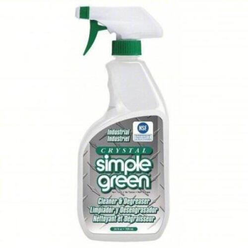 DESCRIPTION: (4) CLEANER AND DEGREASER TRIGGER SPRAY BRAND/MODEL: SIMPLE GREEN #22C614 SIZE: 24 OZ RETAIL$: $11.07 EA QTY: 4