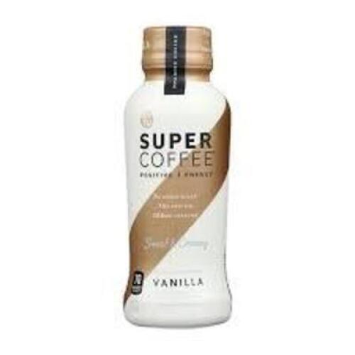 DESCRIPTION: (10) ICED COFFEE BOTTLE BRAND/MODEL: SUPER COFFEE SIZE: 12 FL OZ RETAIL$: $6.00 EA QTY: 10