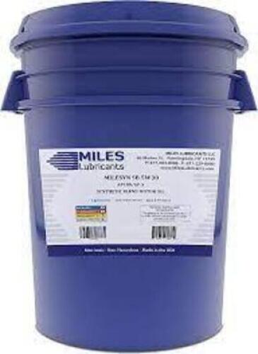 DESCRIPTION: (1) MILESYN SB 5W30 BRAND/MODEL: MILES LUBRICANTS SIZE: 5 GALLON RETAIL$: $113.94 EA QTY: 1