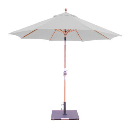 DESCRIPTION: 9' TEAK ROTATIONAL TILT UMBRELLA BRAND/MODEL: GALTECH 537TK RETAIL$: $589.00 QTY: 1