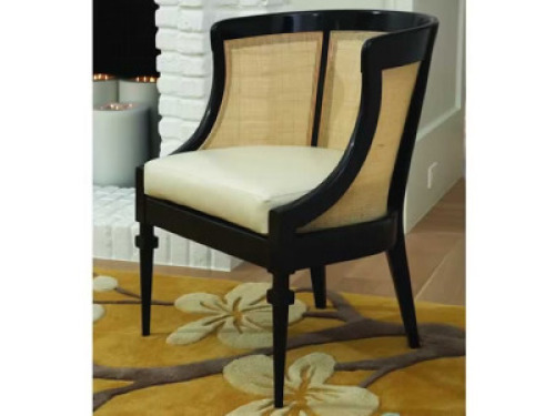 DESCRIPTION: CANE CHAIR IN BLACK BRAND/MODEL: GLOBAL 2.70002 RETAIL$: $2,947.50 QTY: 1