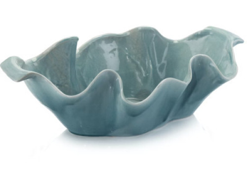 DESCRIPTION: AEGEAN SEA BLUE BOWL BRAND/MODEL: JOHN RICHARD JRA-9476 RETAIL$: $585.00 QTY: 1