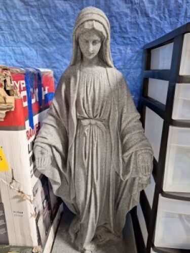 DESCRIPTION: (1) CONCRETE STATUE QTY: 1