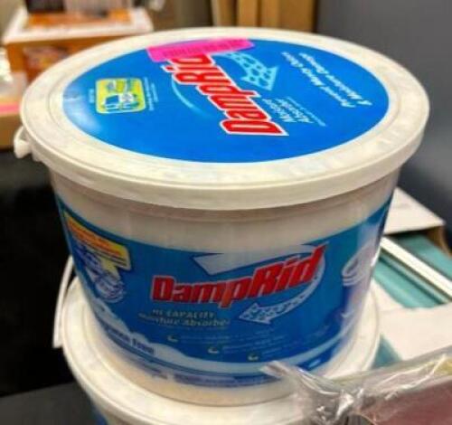 (2) BUCKETS OF DAMPRID MOISTURE ABSORBER