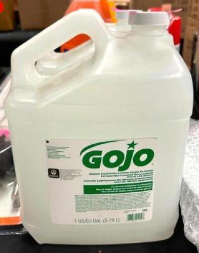 (2) 1 GALLON JUGS OF LOTION HAND CLEANER
