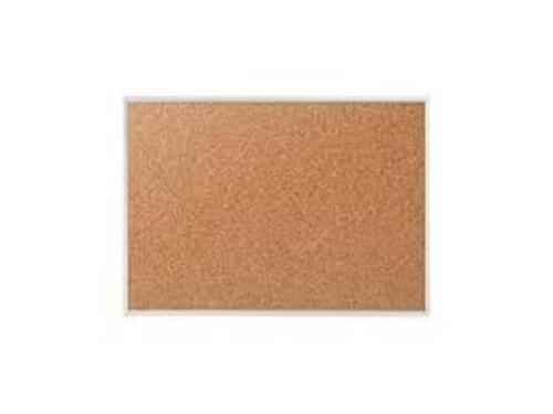 DESCRIPTION: (1) CORK BOARD BRAND/MODEL: QUARTET/2305 INFORMATION: SILVER ALUMINUM FRAME/NATURAL SIZE: 36" X 60" RETAIL$: $86.99 QTY: 1