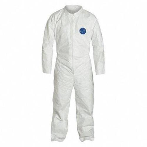 (25) COLLARED DISPOSABLE COVERALLS