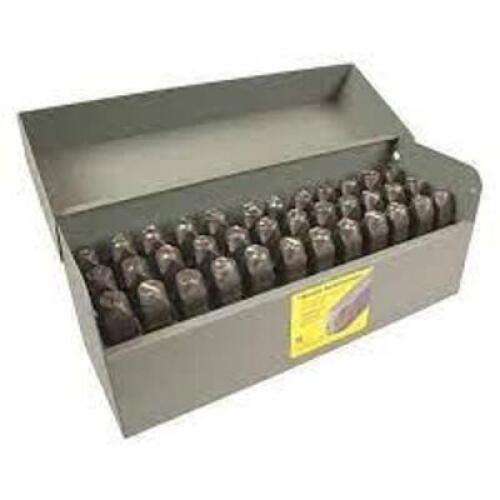 DESCRIPTION: (1) STEEL STAMP SET BRAND/MODEL: HANSON #21626 INFORMATION: STEEL SIZE: 5/32" RETAIL$: $114.32 EA QTY: 1