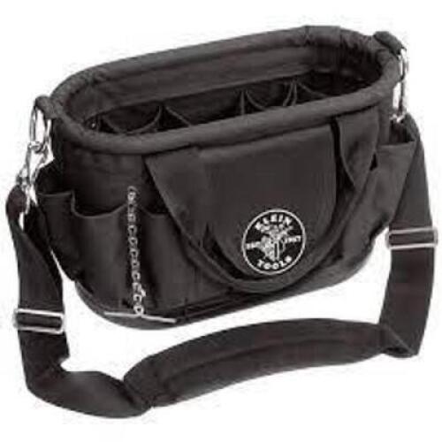 DESCRIPTION: (1) TOOL TOTE BRAND/MODEL: KLEIN TOOLS #58890 INFORMATION: BLACK SIZE: 15" RETAIL$: $152.89 EA QTY: 1