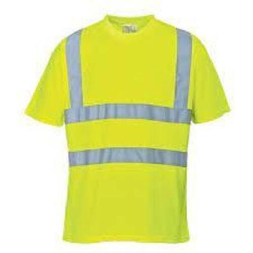 DESCRIPTION: (5) HIVIS T SHIRT, REFLECTIVE BRAND/MODEL: PORTWEST #S478 INFORMATION: HI VIZ YELLOW SIZE: 6X LARGE RETAIL$: $10.60 EA QTY: 5