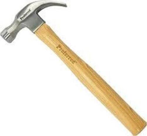 DESCRIPTION: (6) CLAW HAMMERS BRAND/MODEL: CONTENDER #5EJM4 INFORMATION: GENUINE HICKORY RETAIL$: $28.95 EA QTY: 6