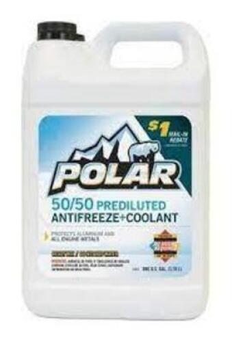 (3) 50/50 PREDILUTED ANTIFREEZE AND COOLANT