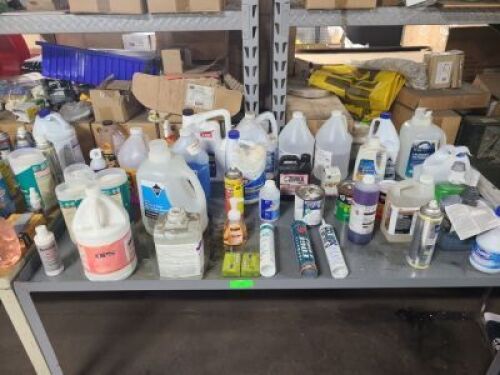 (1) TABLE OF MISC CHEMICALS