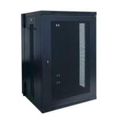DESCRIPTION: (1) WALL MOUNT RACK ENCLOSURE SERVER CABINET BRAND/MODEL: TRIPP LITE #SRW18US INFORMATION: BLACK RETAIL$: $727.70 EA QTY: 1