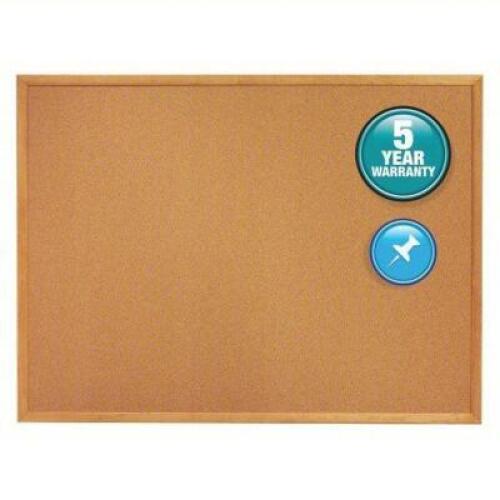 DESCRIPTION: (1) BULLETIN BOARD BRAND/MODEL: QUARTET #2CY43 INFORMATION: NATURAL WOOD FRAMING SIZE: 24" X 36" RETAIL$: $66.77 EA QTY: 1