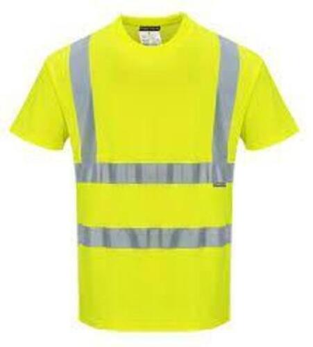 DESCRIPTION: (5) HI VISIBILITY T SHIRT, REFLECTIVE BRAND/MODEL: PORTWEST #S70 INFORMATION: HI VIZ YELLOW SIZE: 6XL RETAIL$: $17.99 EA QTY: 5