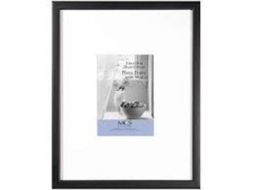 DESCRIPTION: (6) PHOTO FRAMES WITH WHITE BACKGROUND BRAND/MODEL: CKK HOME DECOR INFORMATION: BLACK FRAME SIZE: 4X6 PHOTO RETAIL$: $16.92 EA QTY: 6