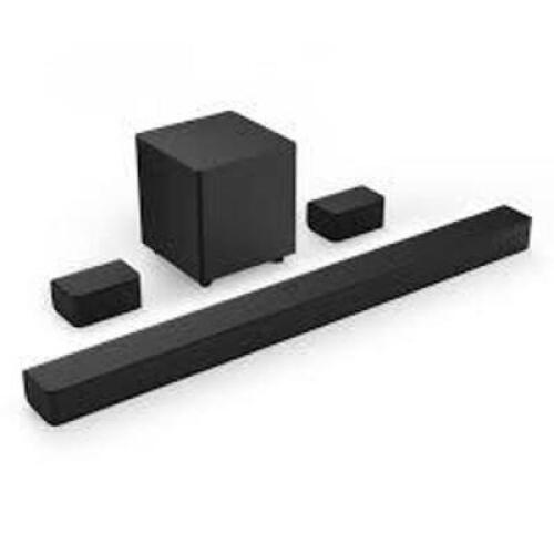 DESCRIPTION: (1) HOME THEATER SOUND BAR BRAND/MODEL: VIZIO INFORMATION: BLACK SIZE: 5.1 V-SERIES RETAIL$: $219.00 EA QTY: 1