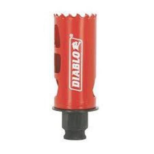 DESCRIPTION: (10) HOLE SAW BLADE, LONG CUT BRAND/MODEL: DIABLO #DHS1813 INFORMATION: RED SIZE: 1-13/16" RETAIL$: $9.25 EA QTY: 10