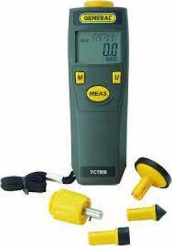 DESCRIPTION: (1) CONTACT/NON-CONTACT TACHOMETER BRAND/MODEL: GENERAL TOOLS #PCT900 INFORMATION: BLACK WITH YELLOW RETAIL$: $198.72 EA QTY: 1