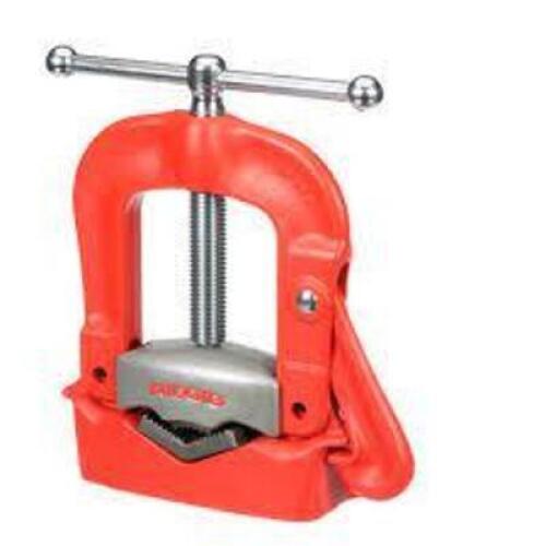 DESCRIPTION: (1) BENCH YOKE VISE BRAND/MODEL: RIDGID #40100 INFORMATION: RED SIZE: 1/8-4" RETAIL$: $419.82 EA QTY: 1
