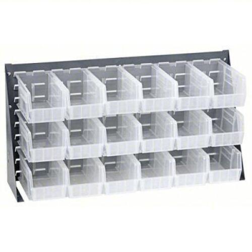 DESCRIPTION: (12) STORAGE BINS FOR STORAGE SYSTEM BRAND/MODEL: QUANTUM STORAGE SYSTEMS #10E926 INFORMATION: CLEAR SIZE: 20 IN X 36 IN X � IN RETAIL$: