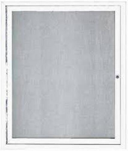 DESCRIPTION: (1) INDOOR ENCLOSED BULLETIN BOARD BRAND/MODEL: AARCO RETAIL$: $261.88 EA QTY: 1