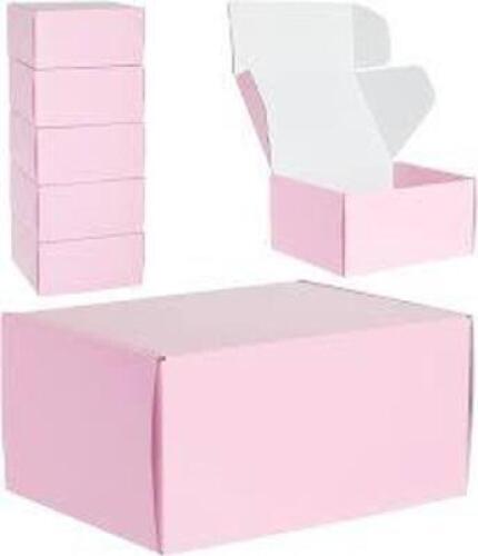 DESCRIPTION: (1) CASE OF (25) MAILER BOXES BRAND/MODEL: STOCKROOM PLUS #LJ-FSZLP-043021-02-1 INFORMATION: PINK SIZE: 9X6X3 RETAIL$: $32.35 EA QTY: 1