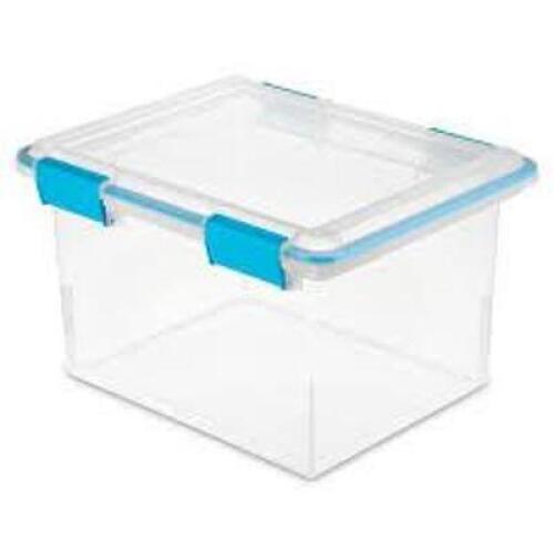 DESCRIPTION: (1) GASKET BOX BRAND/MODEL: STERILITE #1933 CTN4 INFORMATION: CLEAR RETAIL$: $23.87 EA QTY: 1