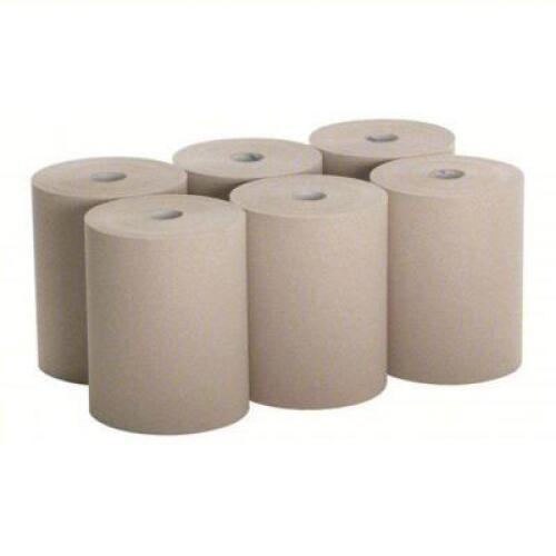 DESCRIPTION: (1) CASE OF (6) PAPER TOWEL ROLL BRAND/MODEL: GEORGIA PACIFIC #4ACU1 SIZE: 800 FT PER ROLL RETAIL$: $87.83 QTY: 1