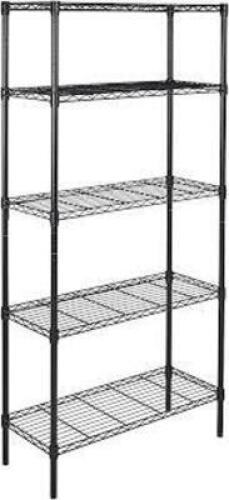 DESCRIPTION: (1) HEAVY DUTY SHELVING UNIT BRAND/MODEL: HYPER TOUGH INFORMATION: METAL SIZE: 5 SHELVES RETAIL$: $253.73 EA QTY: 1