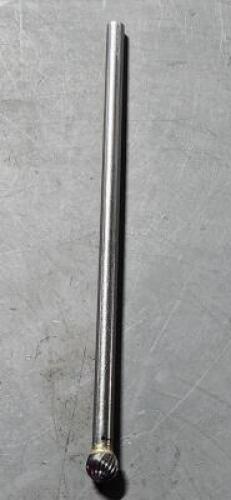 DESCRIPTION: (2) SD-3 CARBIDE BALL BURR BRAND/MODEL: SGS 16425 SIZE: 1/4" SD RETAIL$: $27.86 QTY: 2