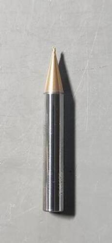 DESCRIPTION: (10) SOLID CARBIDE BALL END MILL BRAND/MODEL: WALTER PROTOTYP 3D3167-7211153 SIZE: 1mm D0.8mm LOC R0.5 RETAIL$: $26.97 QTY: 10