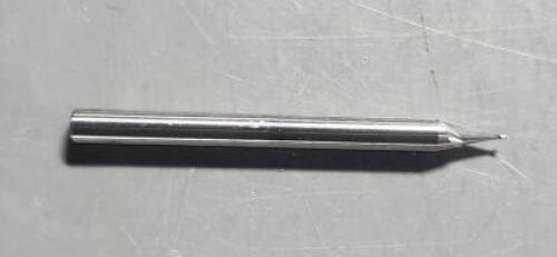 DESCRIPTION: (3) SOLID CARBIDE SQ END MILL BRAND/MODEL: SGS 39222 SIZE: 0.022" DIA 0.033" LOC RETAIL$: $35.66 EAA QTY: 3