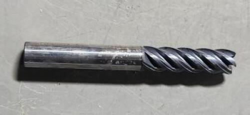 DESCRIPTION: (3) SOLID CARBIDE CORNER RADIUS END MILL BRAND/MODEL: HELICAL 34242 SIZE: 3/8" 1" LOC RETAIL$: $62.70 EA QTY: 3