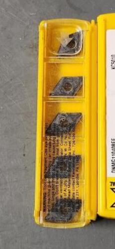 DESCRIPTION: (20) DNMG 332-FF CARBIDE TURNING INSERTS BRAND/MODEL: ISCAR DNMG110408-FF RETAIL$: $20.00 QTY: 20