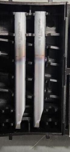DESCRIPTION: (10) SOLID CARBIDE GROOVING TOOL BRAND/MODEL: PH HORN RU110.6212.7.0 TI25 RETAIL$: $57.81 EA QTY: 10